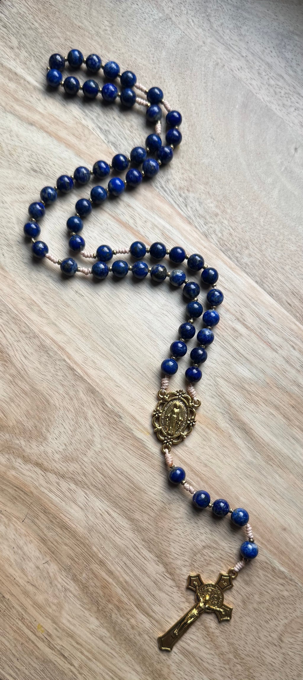 Lapis Lazuli Rosary