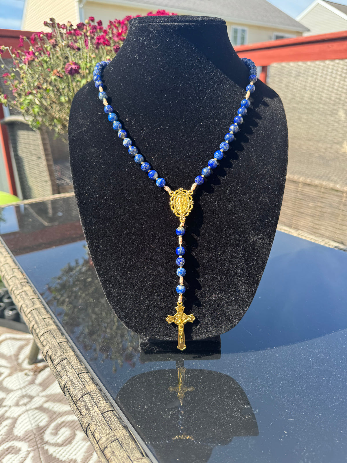 Lapis Lazuli Rosary